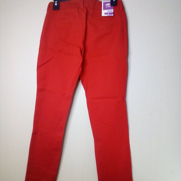 Old Navy The Diva Jeans Women 2 Skinny Ankle Red - Picture 10 of 14